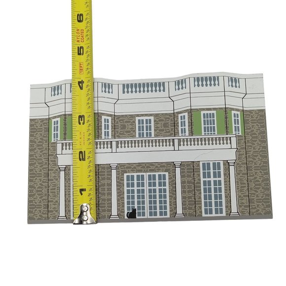 Cat's Meow Village Eleanor Roosevelt Hyde Park New York Signed Faline 95 - Picture 7 of 8